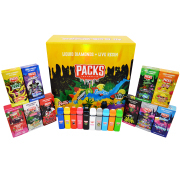 Packs Collabes 2.0ml LED Digital Screen 360mAh Battery Disposable Electronic Cigarette with Packaging