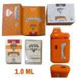 1ml Dabwoods Disposable 10 Flavors Disposable Vaporizer Rechargeable Battery Box Packagings USA Wholesale Vape
