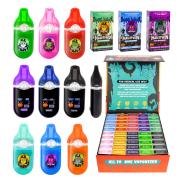 Packman Halloween Edition Disposable Vape Dual Flavors Postless 3.6V Box Packaging Reliable Vaporizer