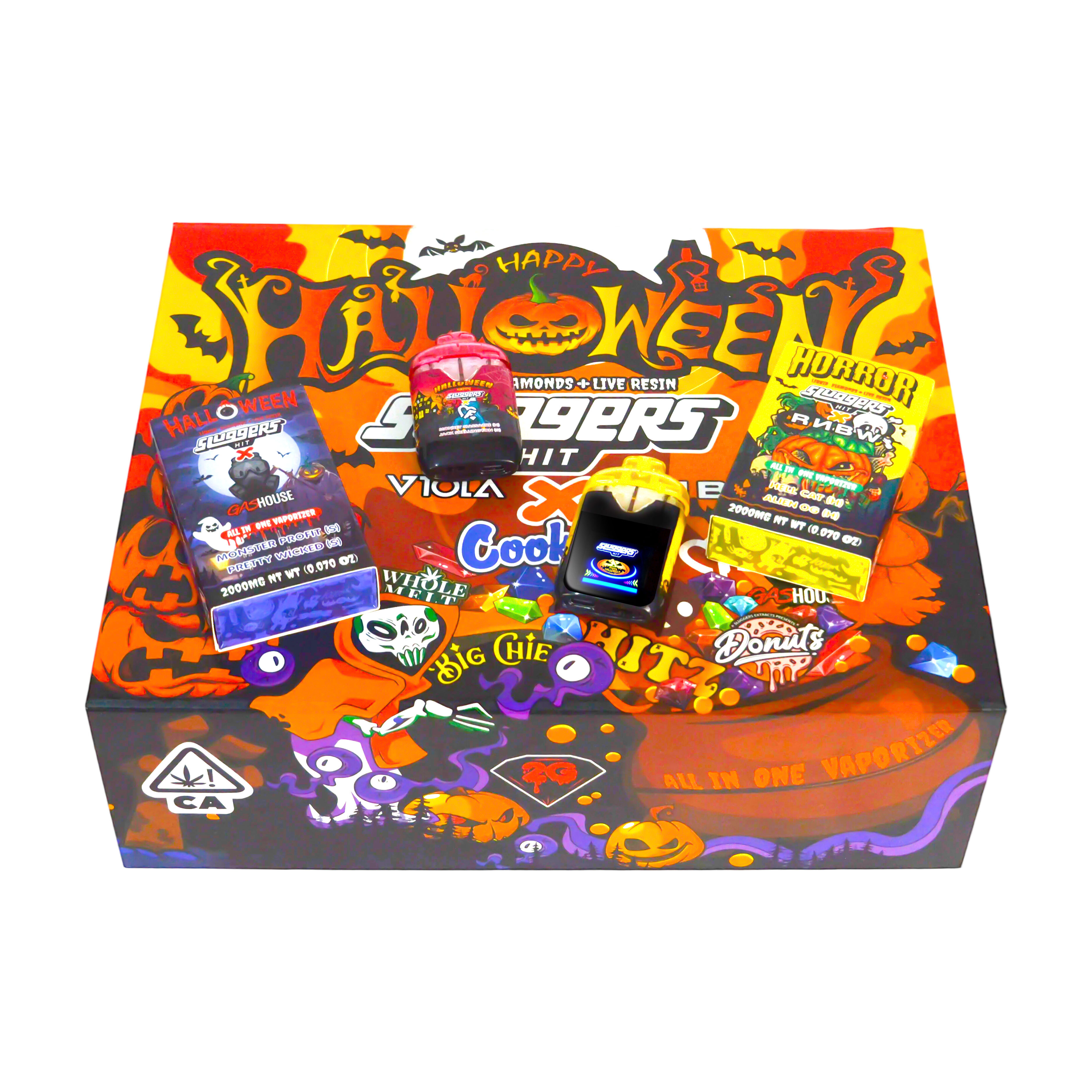 halloween vape flavors Spooky Vanilla Geek Bar Pulse (Halloween Edition) main image 0