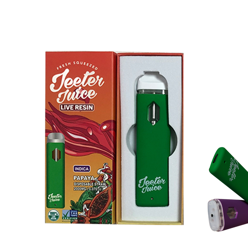 Jeeter Juice 2.0ml Disposable Vape Pen E Cigarettes Rechargeable Vaporizer  Empty Thick Oil Vapes Cartridge