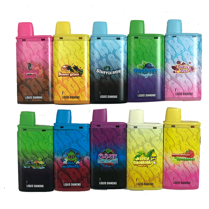 Kream 2.0ml Disposable Vape Pen Atomizers Rechargeable Preheat E Cigarettes  Cartridge Ceramic Coil Pods Vapes