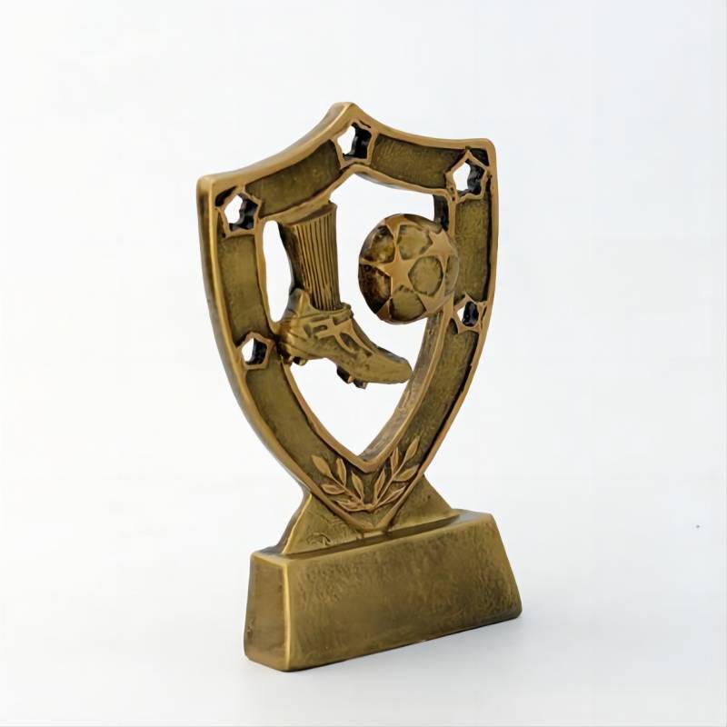 Bronze Resin Football Cups and Trophies Plaque