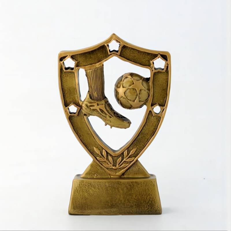 Bronze Resin Football Cups and Trophies Plaque
