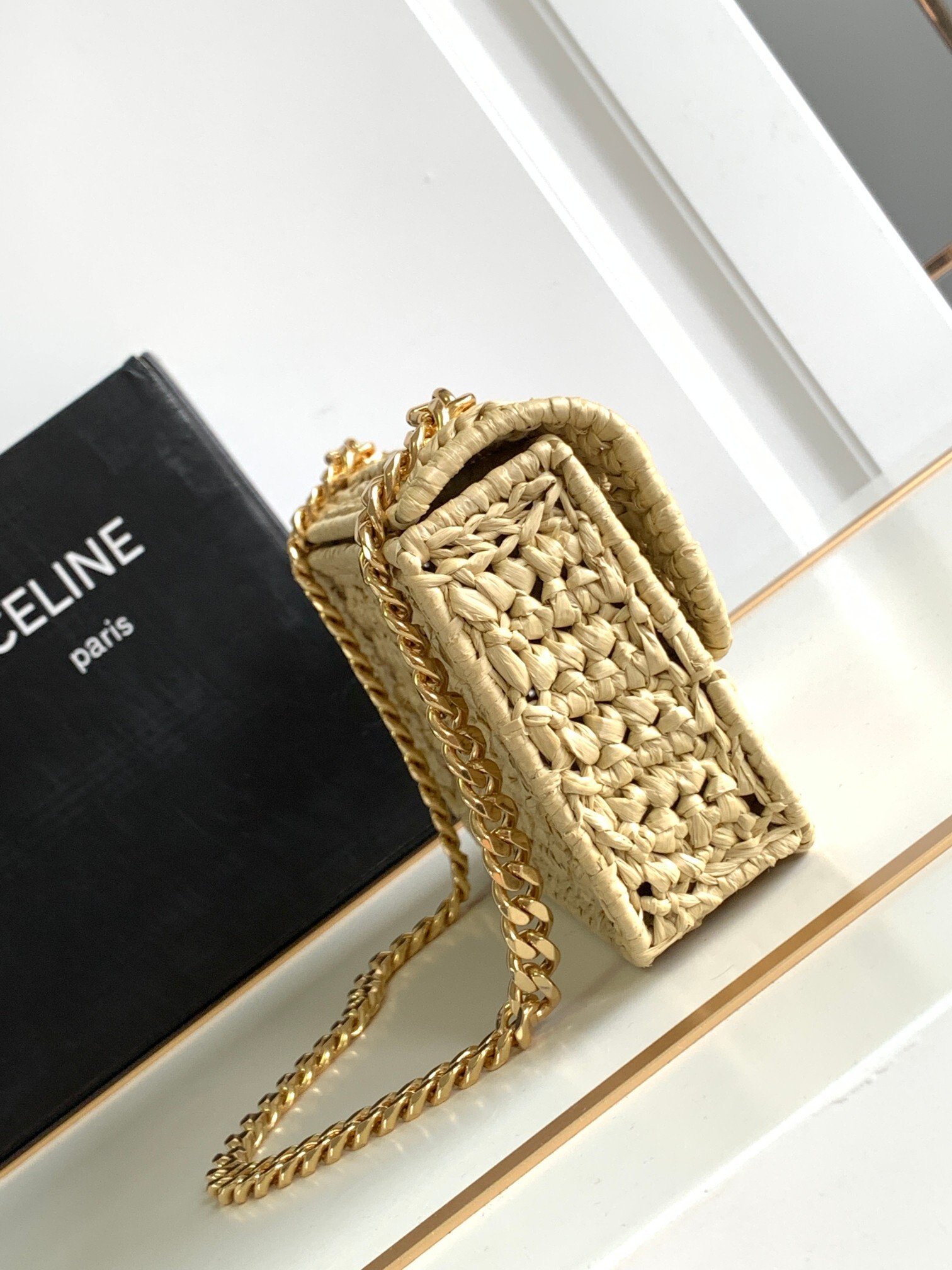 【CELINE】トリオンフボディバッグ CELINE（セリーヌ） MULTI POCKET BAG ボディバッグ マルチポケット