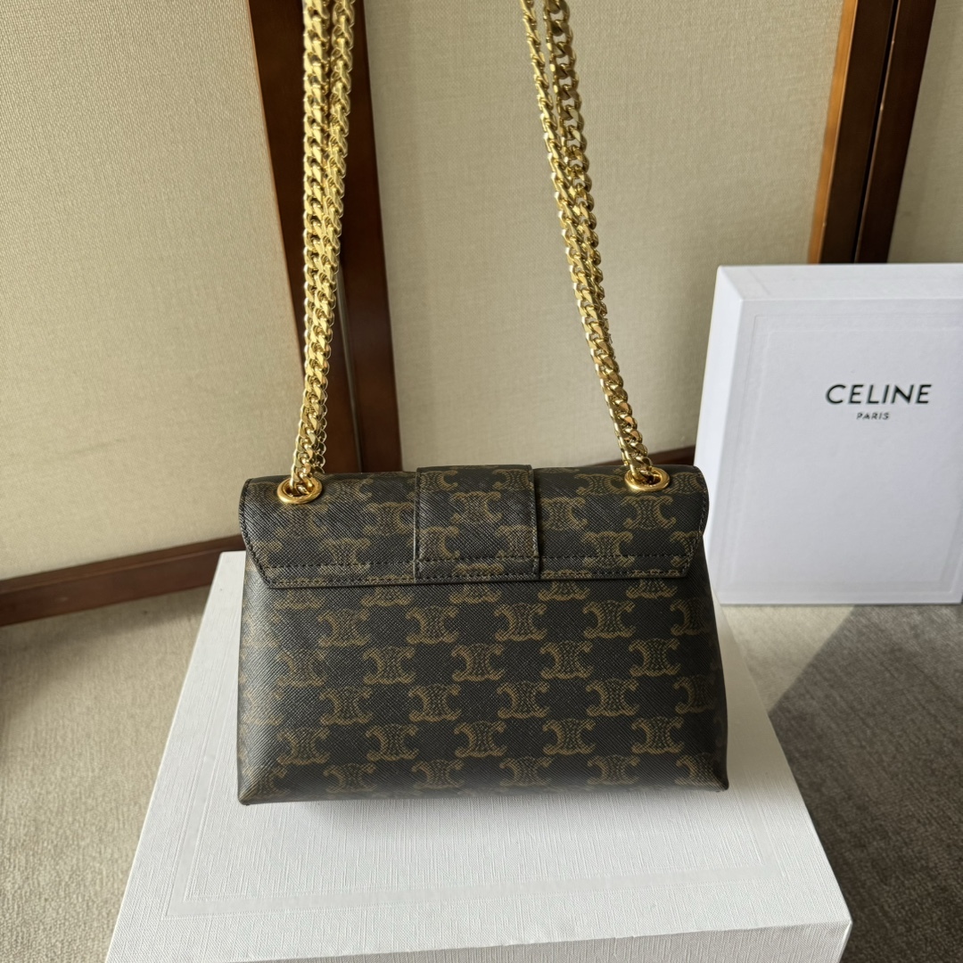 Celine 116592 TEEN VICTOIRE chain tote bags