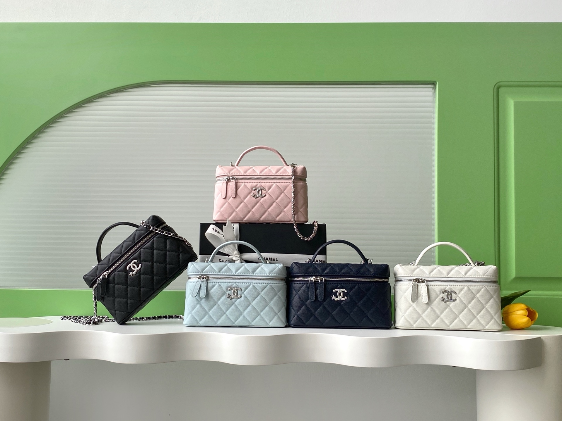 Chanel AP4854 25B vanity makeup mini bags