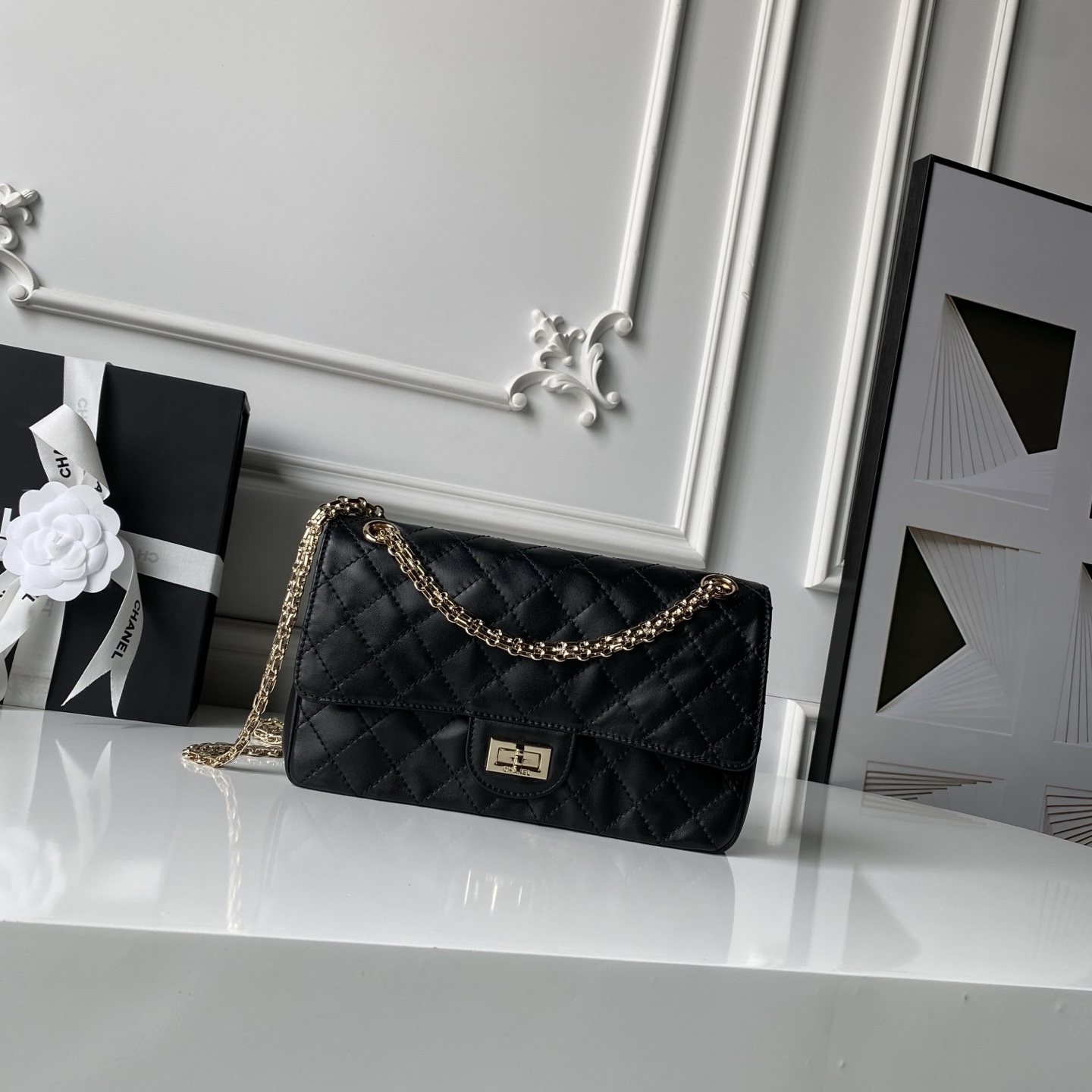 A37586 classic chain flap bag