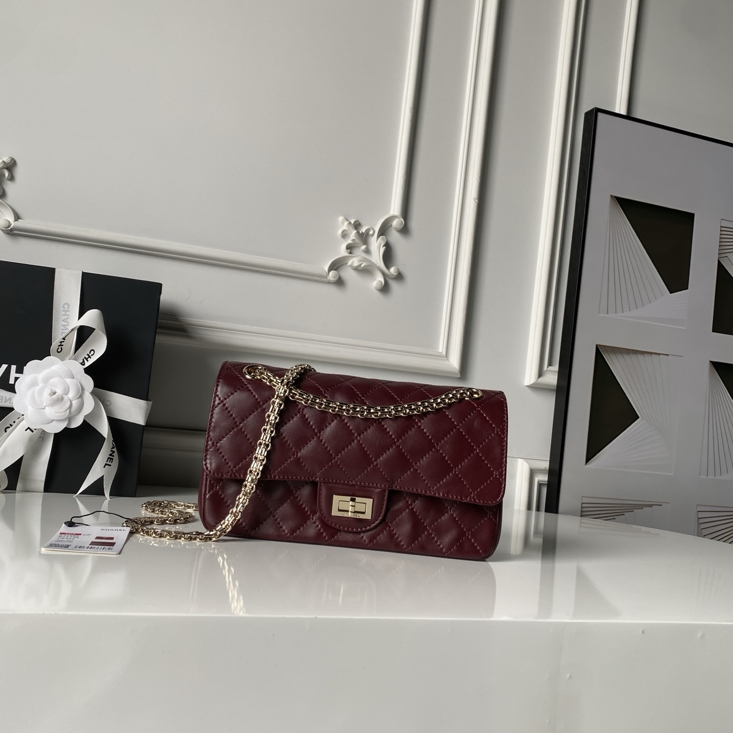 A37586 classic chain flap bag