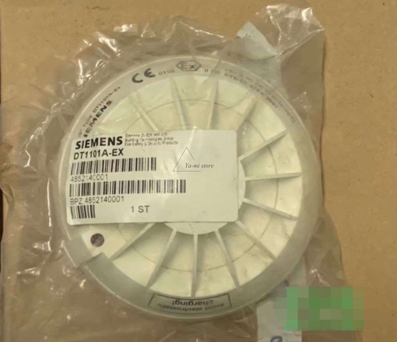 SIEMENS DO1101AEx explosionproof smoke detector with base DB1101A