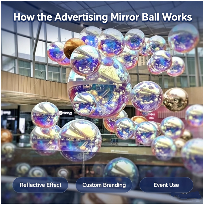 How the Advertising Mirror Ball Works