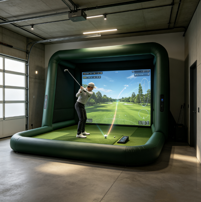 Should You Buy an Inflatable Golf Simulator?