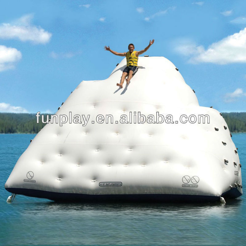 Inflatable water iceberg bracket pool rock climbing inflatable water toy  paradise equipment