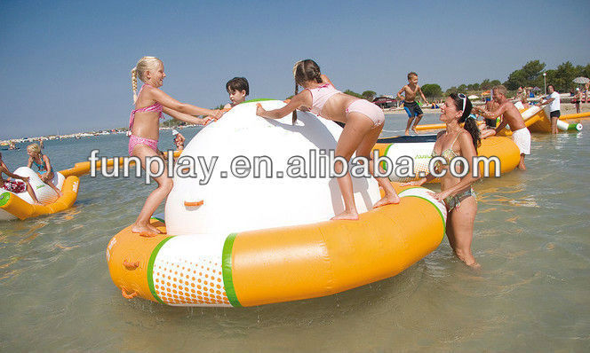 Inflatable water iceberg bracket pool rock climbing inflatable water toy  paradise equipment