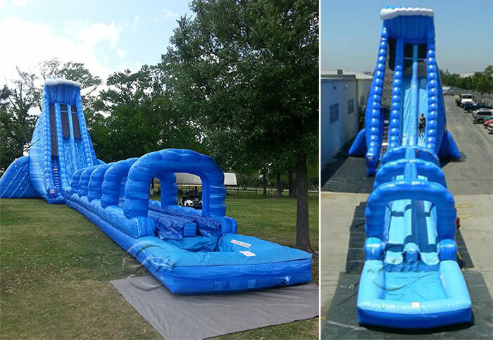 High quality cheap commercial grade giant heavy duty jumbo inflatable water slide with pool