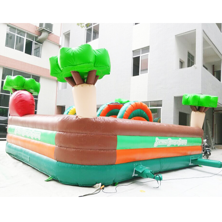  inflatable jumping castle Supply outdoor entertainment inflatable trampoline jumping castle bounce house palm tree park fitness inflatable jumping castle,bounce house