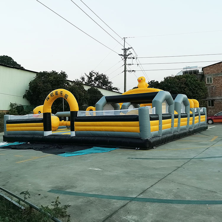 duck bounce house  Durable inflatable paintball obstacle neutral colored bounce house toddler duck bounce house mini obstacle race inflatable paintball obstacle,duck bounce house