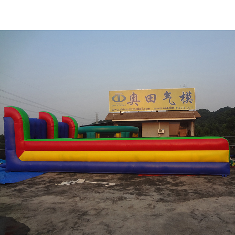 inflatable race track field Small and medium-sized amusement sport inflatable race track field color run racetrack inflatable dual lane bungee run game inflatable race track field,inflatable dual lane bungee