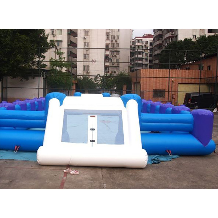 inflatable enclosed soccer field Interesting props combat battle field inflatable enclosed soccer field inflatable team building games park fitness inflatable enclosed soccer field,inflatable team building games