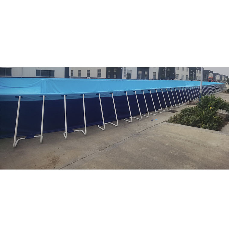  frame pool,swimming pool Outdoor Adult Family Swimming Pool Above Ground Pvc Oval Frame Swimming Pools for Farmed fish Aquatic grow frame pool,swimming pool