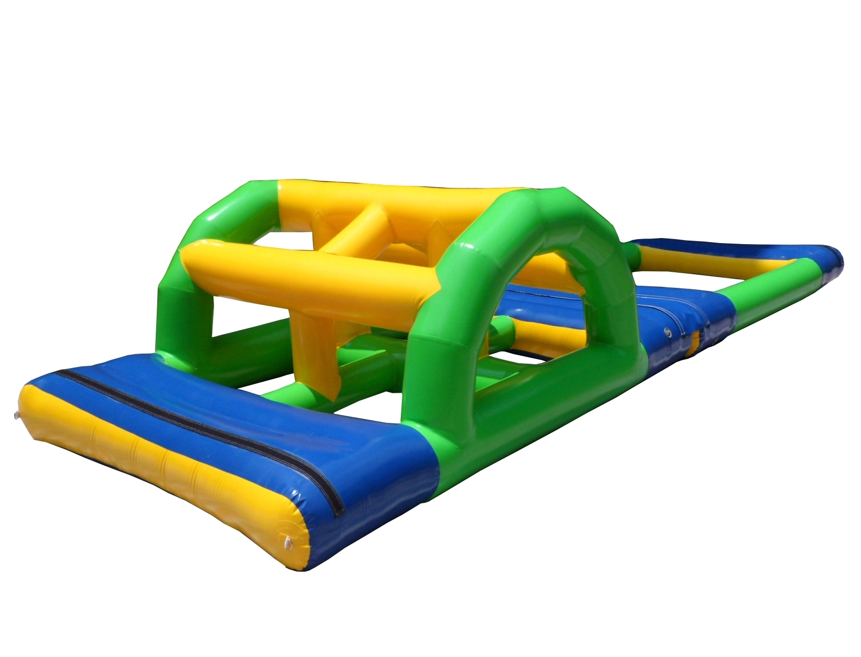 Commercial Inflatable Floating Water Park, Aqua Obstacle Course For Sea Lake Resort