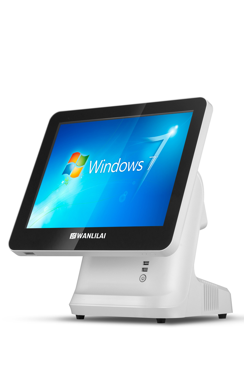 Win10 Business Cash Register Machine pos 15.6 inch touch screen all in ...