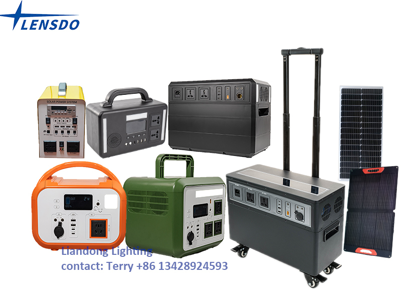 Solar generator 600W portable power station generator LD-CY-600