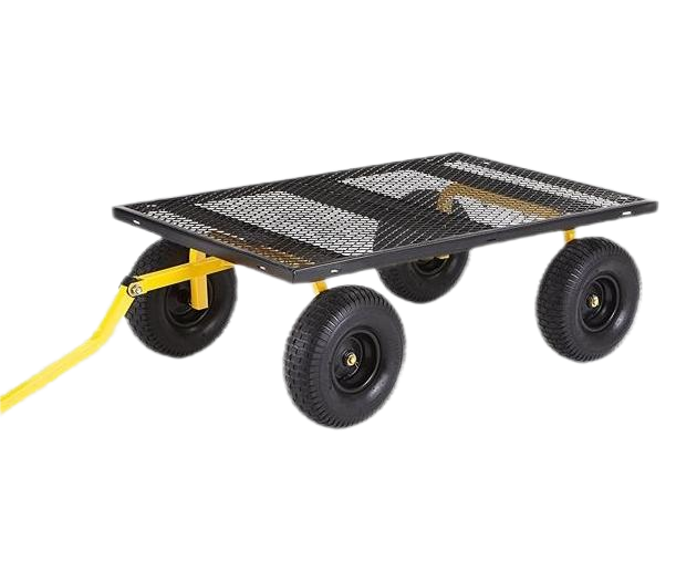 Garden Wagon Cart TC1840C,Heavy Duty Steel Utility Yard Dump Lawn Outdoor Utility Cart, Load 1,000 lbs.
