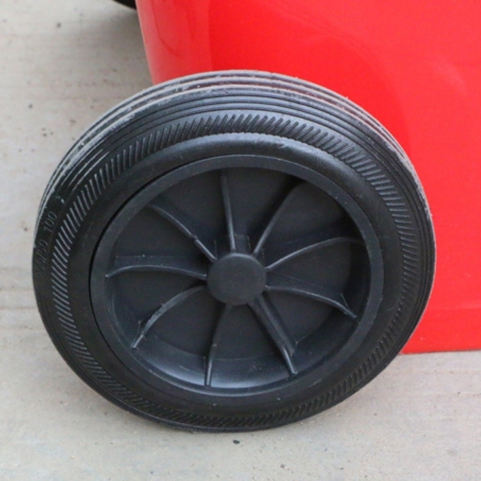 120L Heavy Duty Plastic Garbage Can PP Material