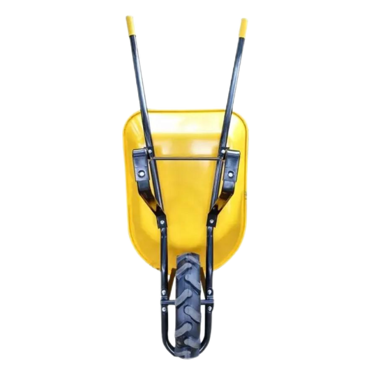 Wheel Barrow WB7400,  6 cu.ft steel Tray, with 16"x4.00-8 Pneumatic Wheel