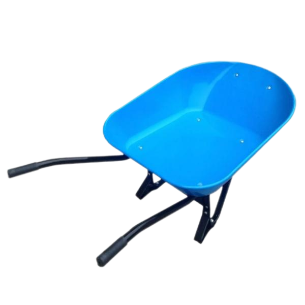 WHEELBARROW WB7401 5.5cu.ft steel Tray, with 4.00-8 Pneumatic Wheel