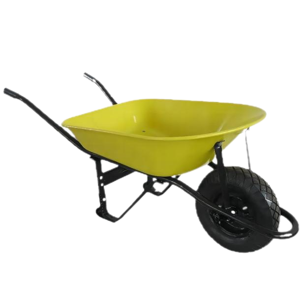 WHEELBARROW WB7402 5cu.ft steel Tray, with 4.00-8 Pneumatic Wheel