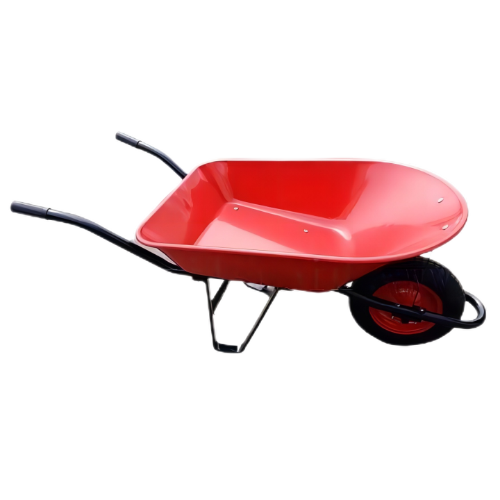 WHEELBARROW WB7405 5cu.ft steel Tray, with 3.25-8 Pneumatic Wheel