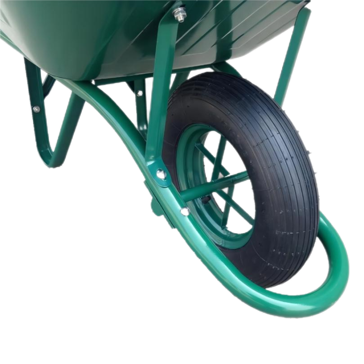 Wheel Barrow WB6400A, 5 cu.ft 65L Steel Tray, With 4.00-8 Pneumatic Wheels