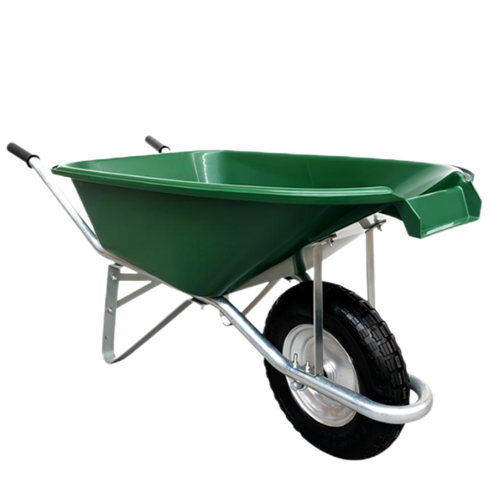 5 cu.ft 72L Steel Tray, With 4.00-8 Pneumatic Wheels