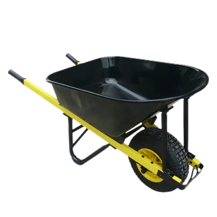 7 cu.ft 100L Steel Tray, With 16X6.50-8 Pneumatic Wheels