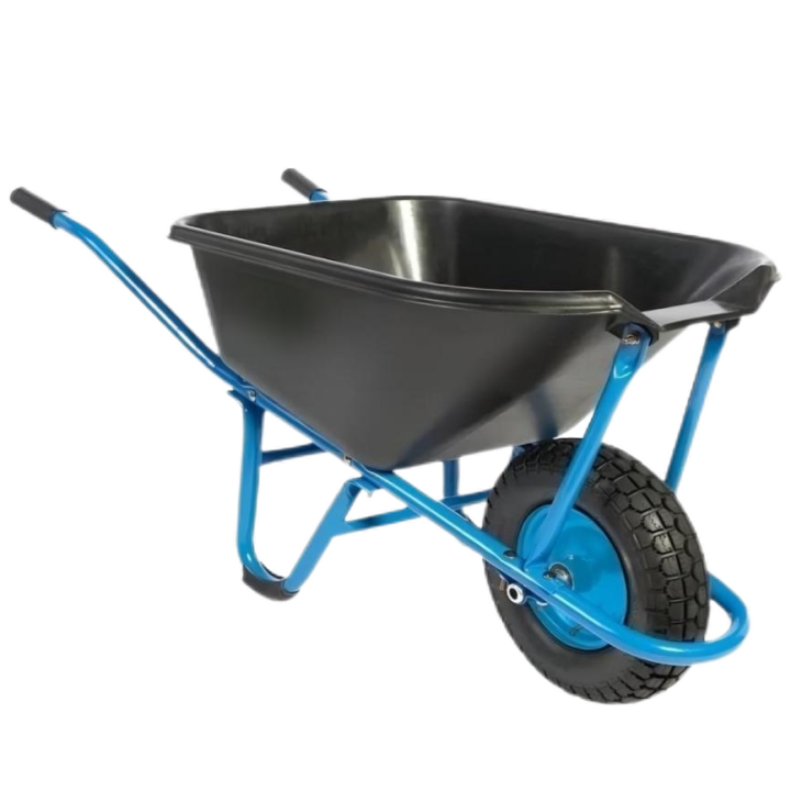 5 cu.ft 72L Steel Tray, With 4.00-8 Pneumatic Wheels