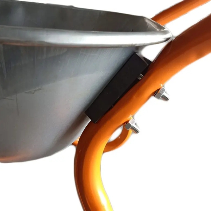 5 cu.ft 78L Galvanized Steel Tray, With 4.00-8 Two-Pneumatic Wheel