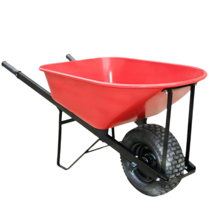 7 cu.ft 100L Steel Tray, With 16X6.50-8 Pneumatic Wheels,