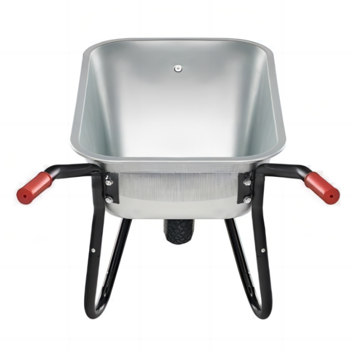 5 cu.ft 85L Galvanized Steel Tray, With 4.00-8 Pneumatic Wheel