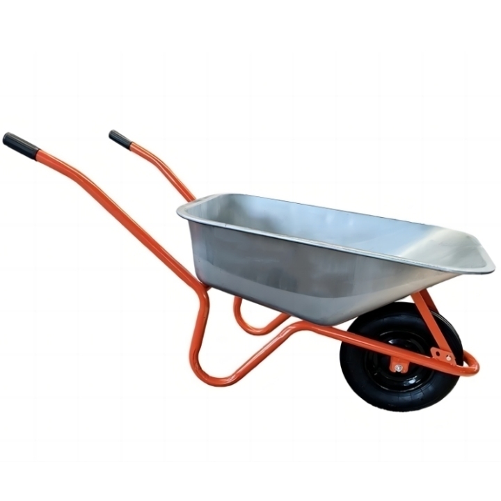 5 cu.ft 85L Galvanized Steel Tray, With 4.00-8 Pneumatic Wheel