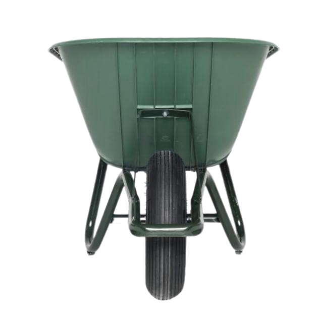 Wheel Barrow WB6414A, 5 cu.ft 85L Plastic Tray, With 4.00-8 Pneumatic Wheel
