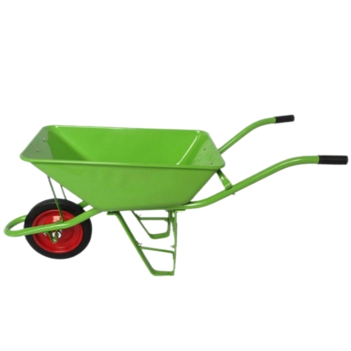 5 cu.ft 65L Steel Tray, With 4.00-8 Solid Wheels