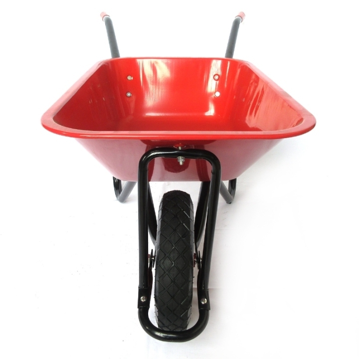 5 cu.ft 85L Galvanized Steel Tray, With 4.00-8 Pneumatic Wheel