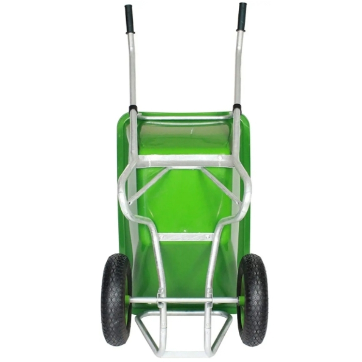 Wheel Barrow WB6408P, 10cu.ft 130L Plastic Tray With 3.00-8 Two-Pneumatic Wheel