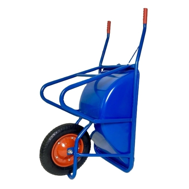 5 cu.ft 58L Painted Steel Tray, With 13x3 Pneumatic Wheel