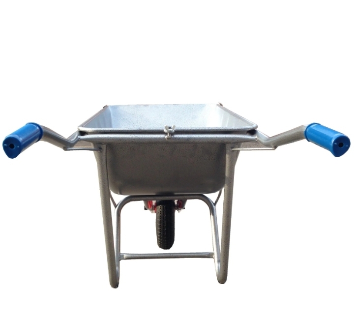 5 cu.ft 58L Painted Steel Tray, With 13x3 Pneumatic Wheel