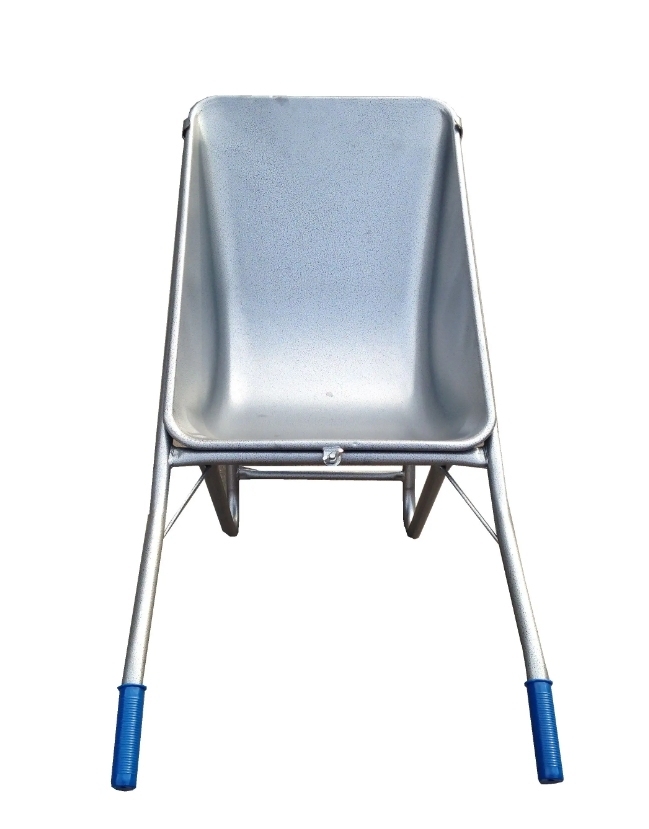 5 cu.ft 58L Painted Steel Tray, With 13x3 Pneumatic Wheel