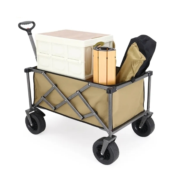Collapsible Folding Wagon Garden Camping Cart TC1815 for Outdoor Camping,Shopping Cart