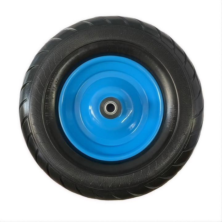 PU WHEEL PU1611 16''×4.80/4.00-8 PU FLAT FREE TIRES,STEEL RIM